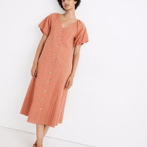Madewell Eyelet Bubble-Sleeve Dress (NWT)